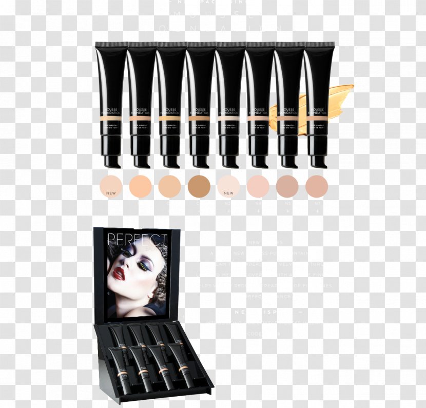 Cosmetics Makeup Brush Foundation Hair Mousse - Posters Creative Decorative Transparent PNG