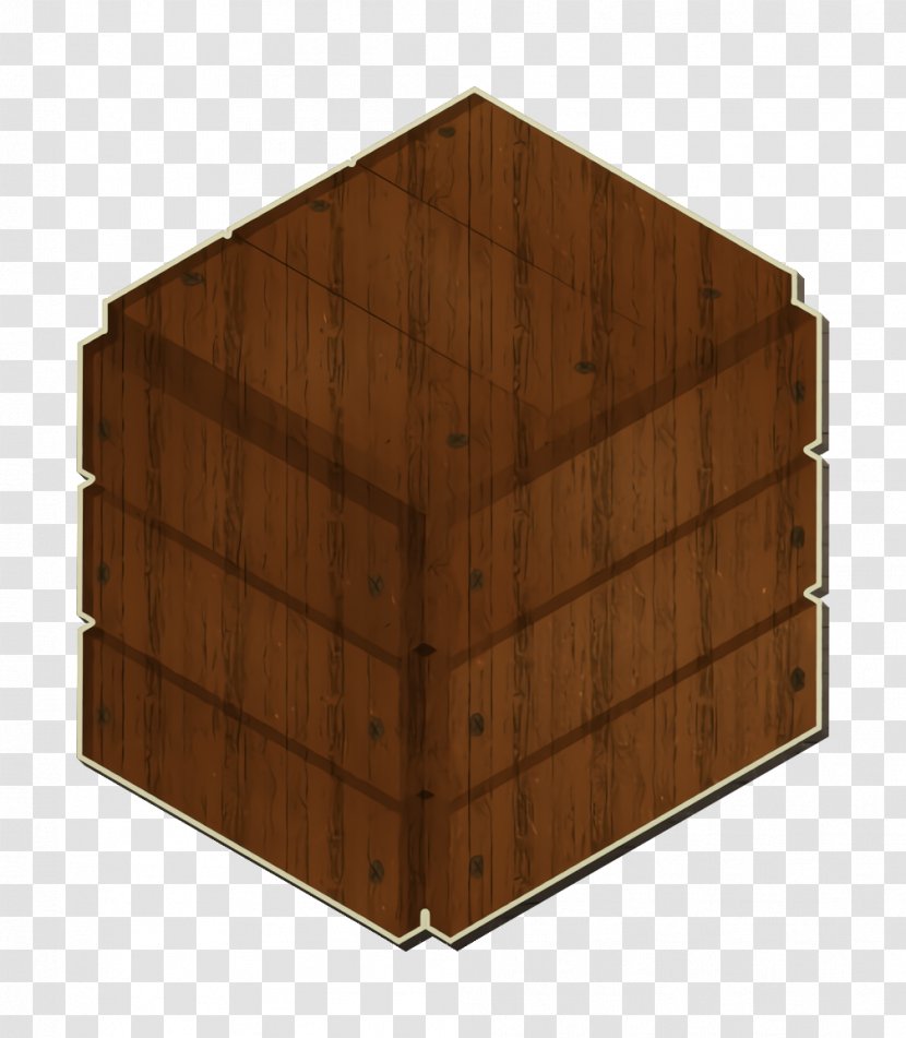 Box Icon Sealed Wood - Brown - Hardwood Stain Transparent PNG