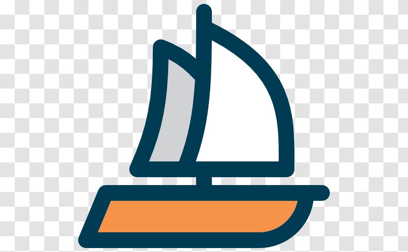 Sailboat Sailing - Text - Icon Transparent PNG
