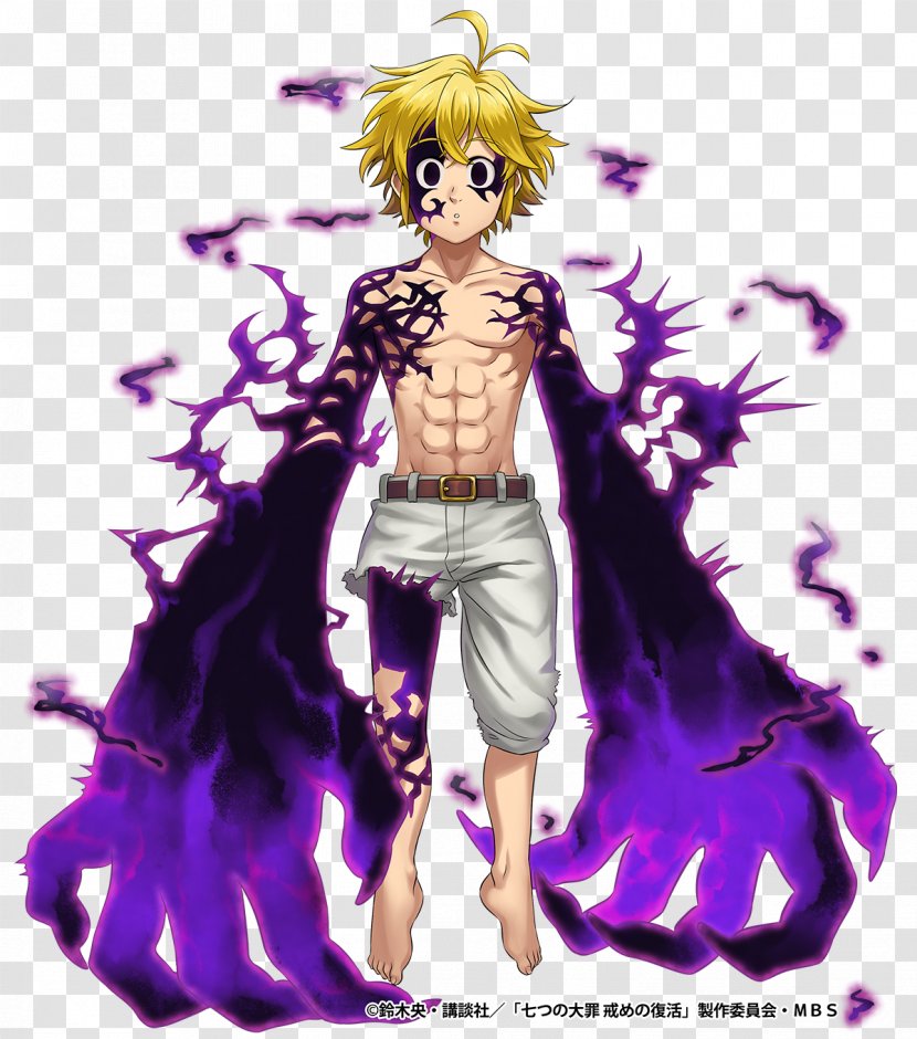 Crystal Of Re:union Meliodas White Cat Project The Seven Deadly Sins - Heart Transparent PNG