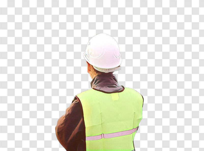 Hard Hats Yellow Product Design Shoulder - Helmet Transparent PNG