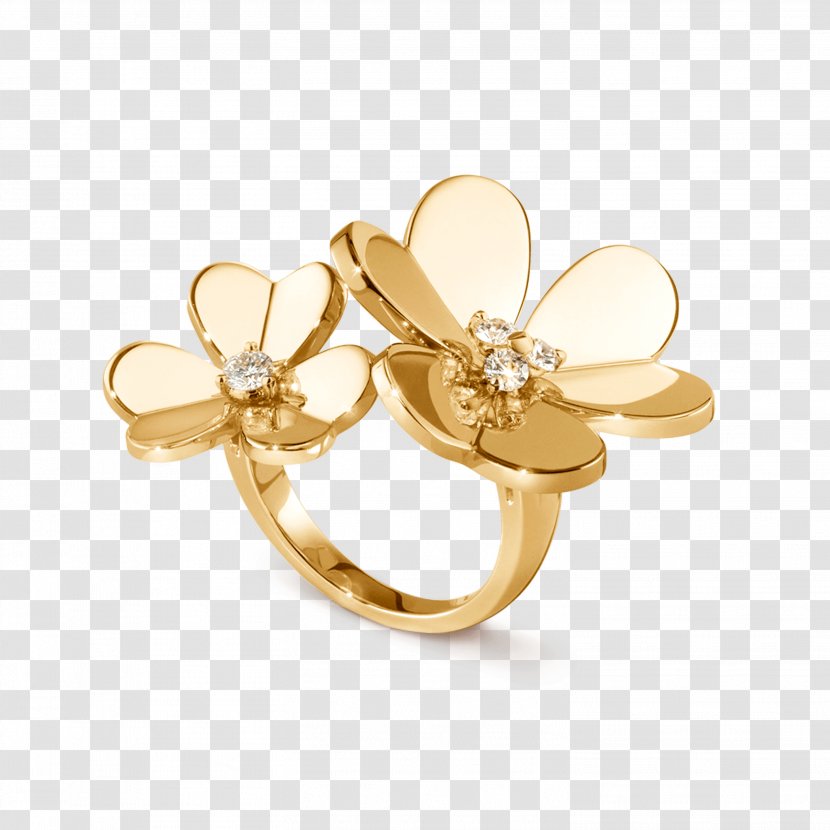 Van Cleef & Arpels Earring Jewellery Diamond - Ring Finger Transparent PNG