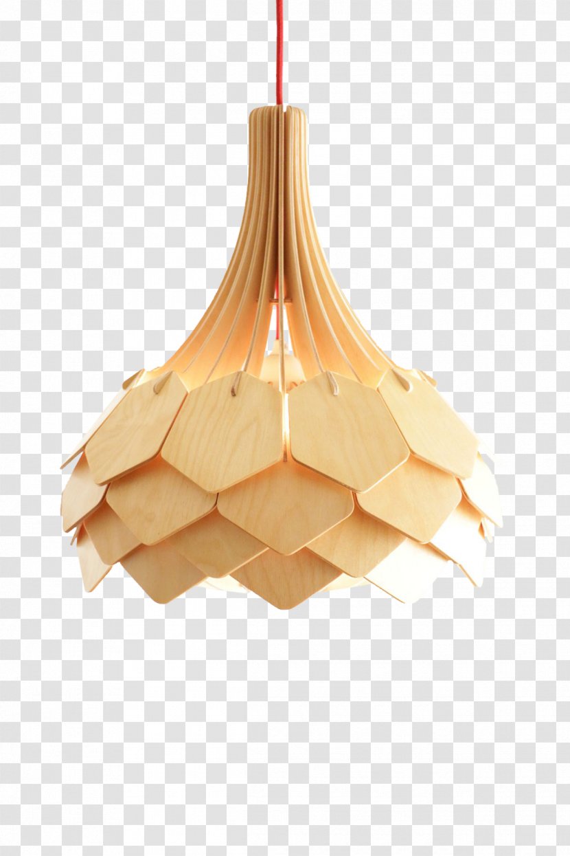 Light Fixture Pendant Lamp Chandelier - Wood Lighting Transparent PNG