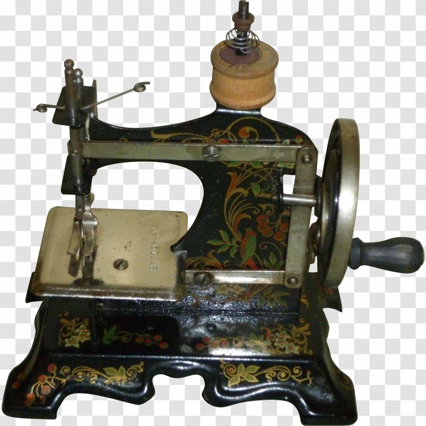 Sewing Machines Metal Antique - Machine Transparent PNG