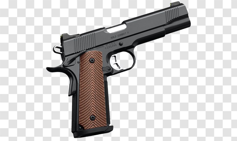 Kimber Custom Manufacturing .45 ACP Firearm Pistol - Military Tactics - Pistols Transparent PNG