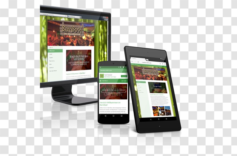 Smartphone Responsive Web Design Mobile - Operating Transparent PNG