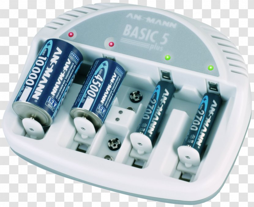 Battery Charger AAA Electric Nickel–metal Hydride Nine-volt - Nickelcadmium Transparent PNG