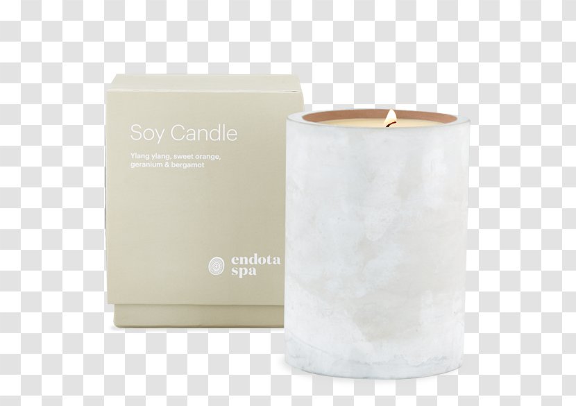 Wax Candle - Flameless - Soybean Plant Transparent PNG