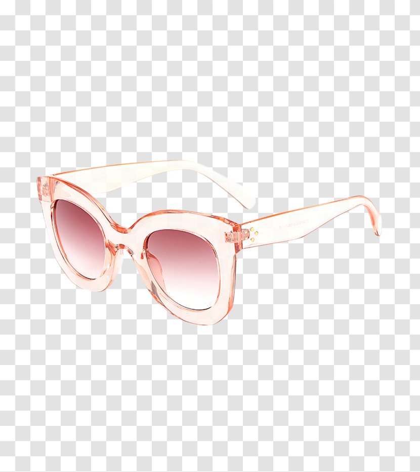 Goggles Sunglasses Eyewear Fashion - Mirrored Transparent PNG