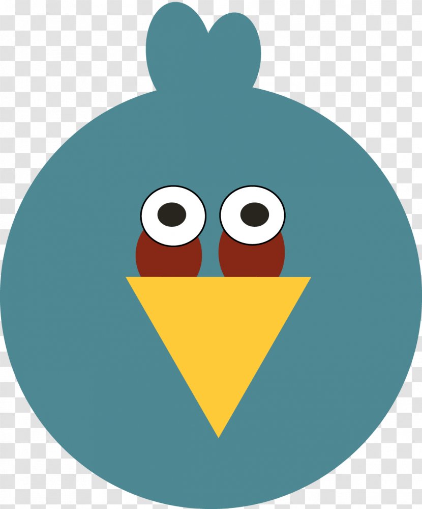 Beak Clip Art - Bird - Angry Birds Blue Transparent PNG