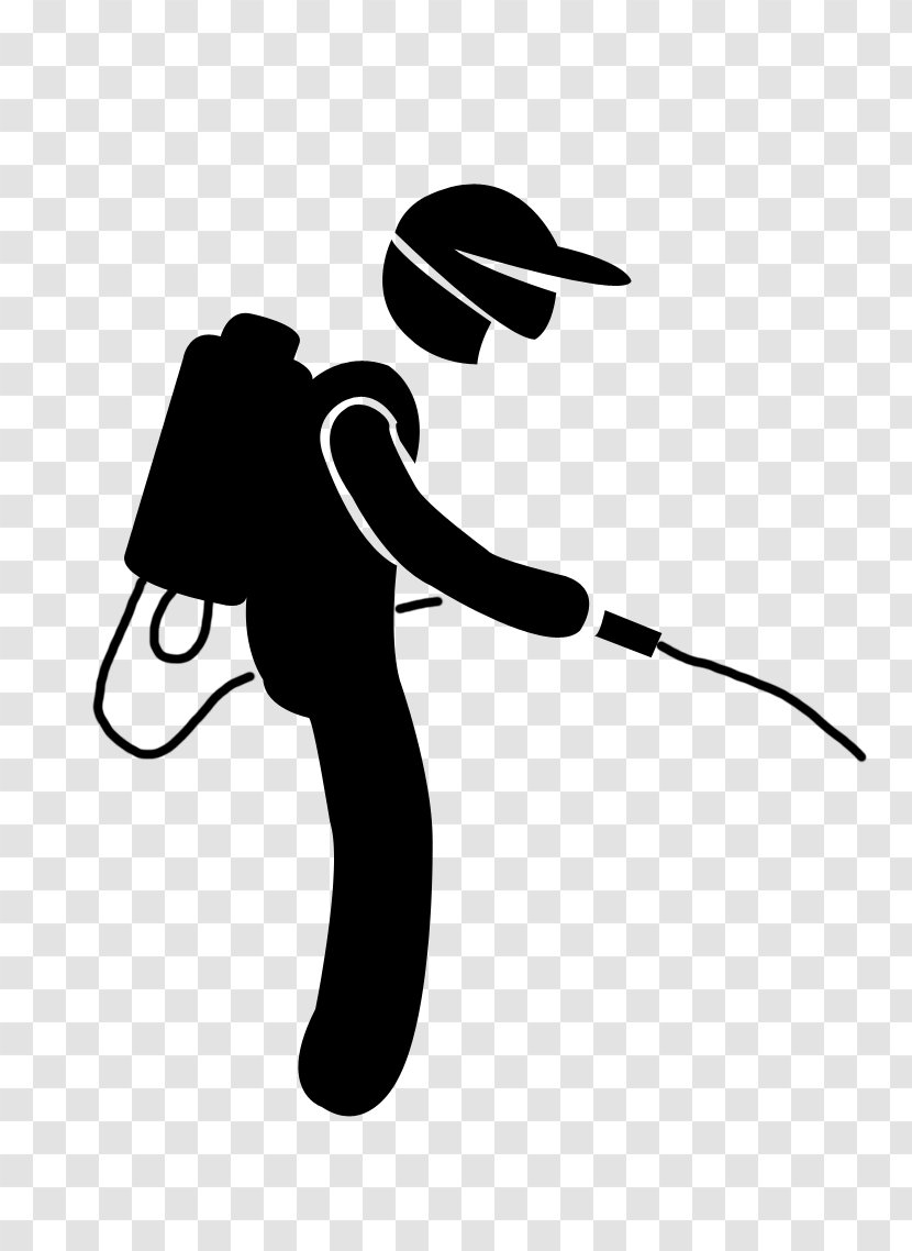 Cockroach Pest Control Exterminator Spray - Silhouette Transparent PNG