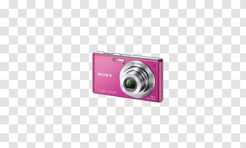 Point-and-shoot Camera Zoom Lens Digital Data Liquid-crystal Display - Purple Red Transparent PNG