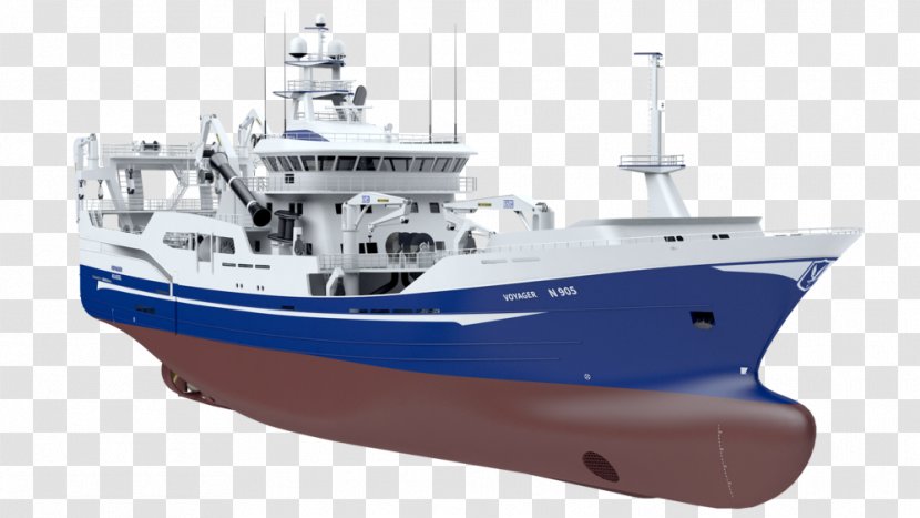 Fishing Trawler Vessel Seine Boat - Naval Architecture - Interactive Design Transparent PNG