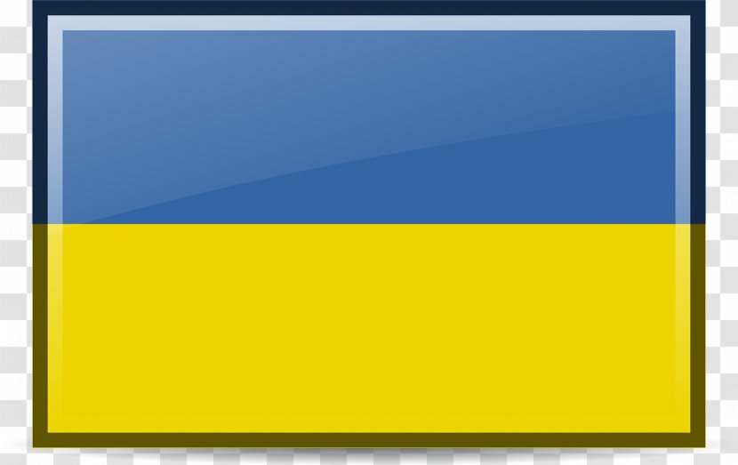Flag Of Ukraine Blue Ukrainian Language Transparent PNG