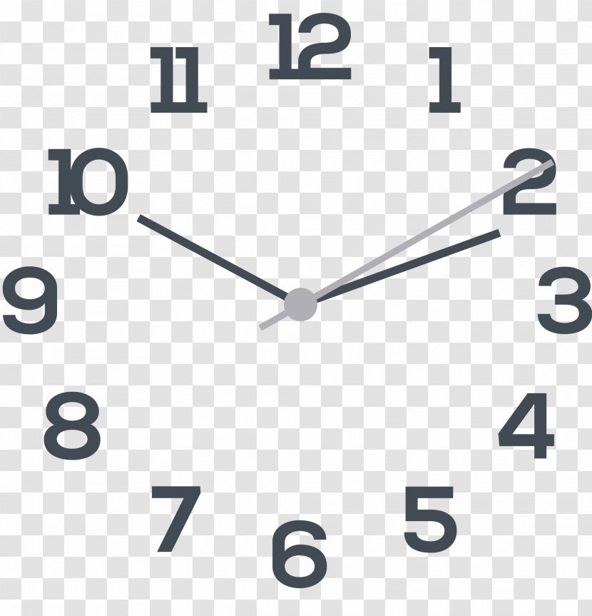 Alarm Clock Movement Time 24-hour - Rectangle - Pointer Transparent PNG