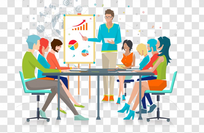 Meeting Businessperson Illustration - Convention - Business Lecture Vector Transparent PNG