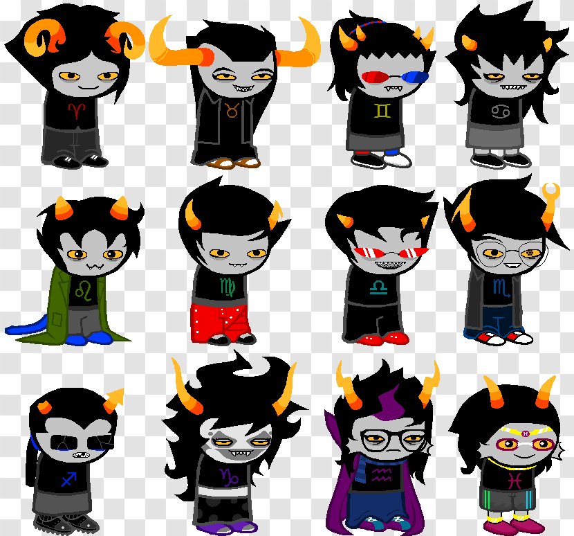 Homestuck Sprite Hiveswap Clip Art - Cartoon - Heir Transparent PNG