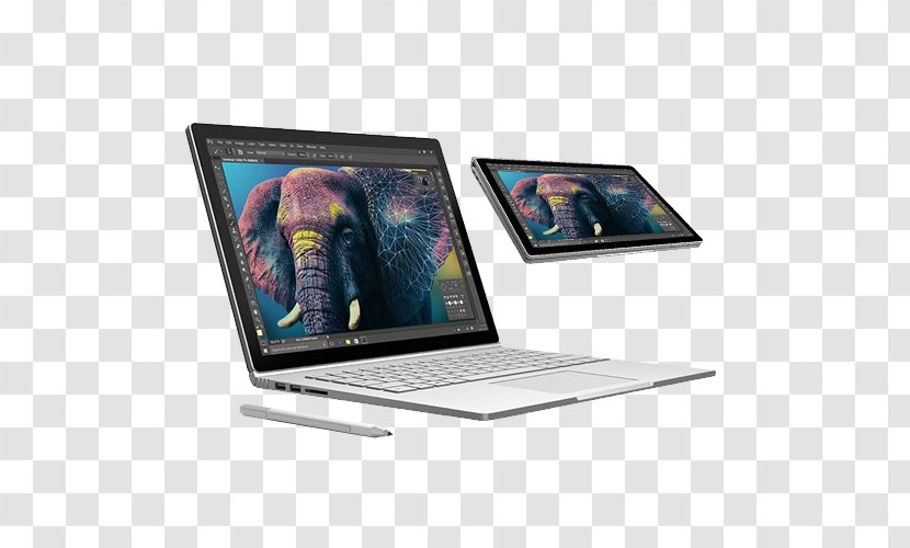 Laptop Surface Book 2 Intel Core I7 - Windows 10 - Microsoft Tablet PC Transparent PNG