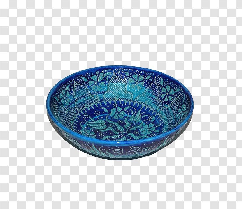Ceramic Platter Tableware Bowl Turquoise - Cappadocia Transparent PNG
