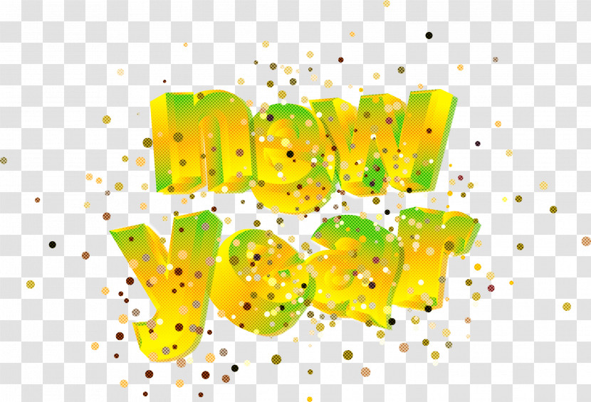 Happy New Year New Year Transparent PNG