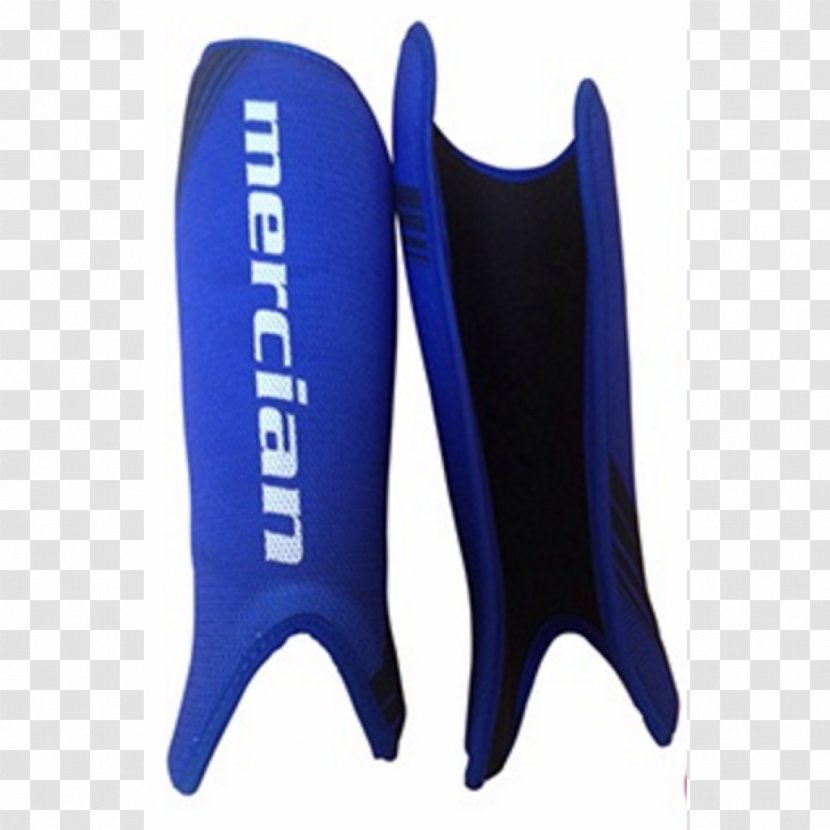 Shin Guard Blue Football Sport Tibia - Sports Equipment Transparent PNG