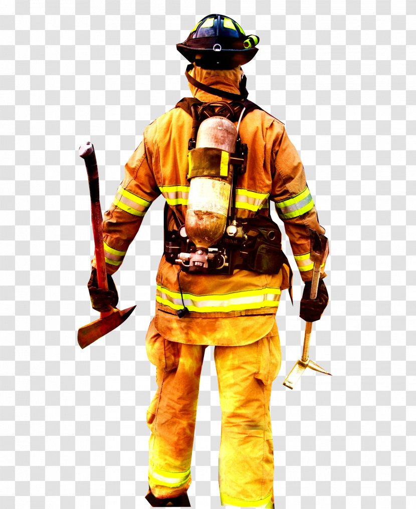 Firefighter Fire Department Station Firefighting - Rescue Transparent PNG