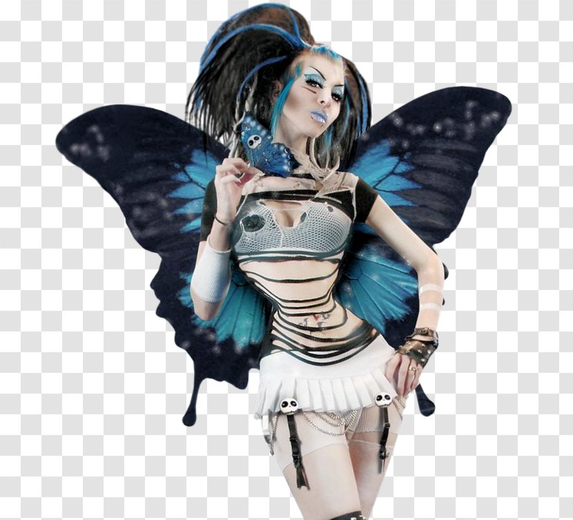 Fairy Butterfly Costume Transparent PNG