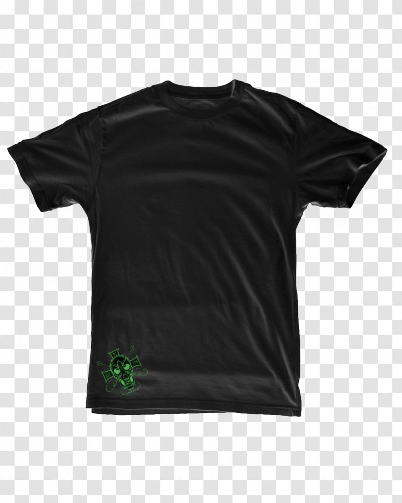 T-shirt Sleeve Jersey Cotton - Ink - Green Transparent PNG