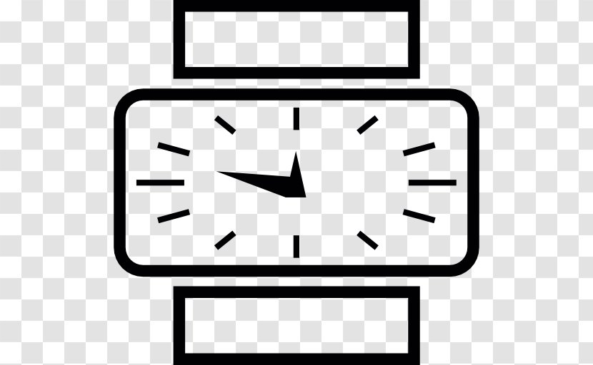 Watch Clock - Silhouette Transparent PNG