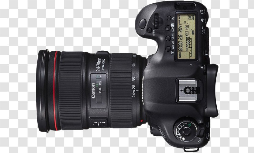 Canon EOS 5D Mark III IV Camera - Lens Transparent PNG