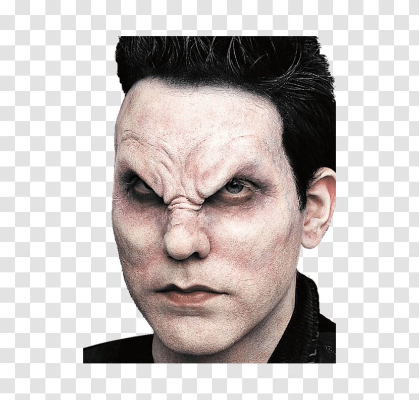 Xander Harris Vampire Mask Prosthesis Face - Latex Transparent PNG