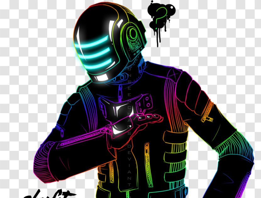 Daft Punk Musician Disc Jockey Art - Frame Transparent PNG