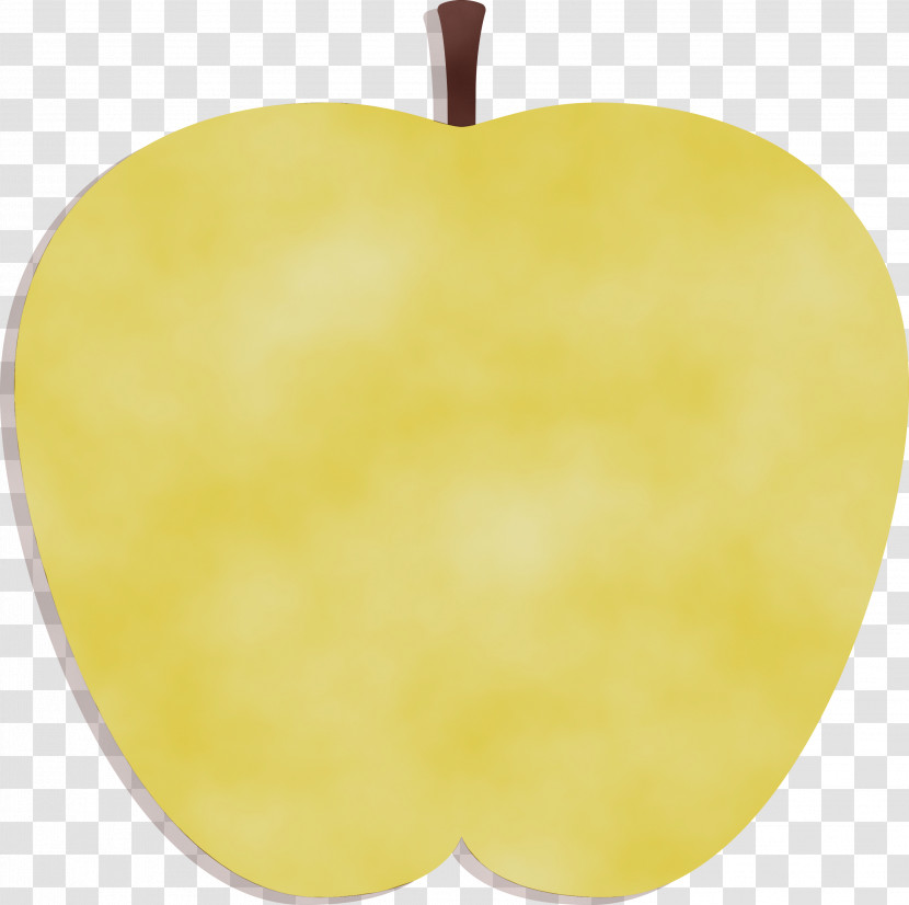 Yellow Apple Transparent PNG