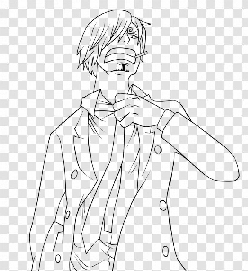 Vinsmoke Sanji Family Line Art One Piece - Clothing - Character Transparent PNG