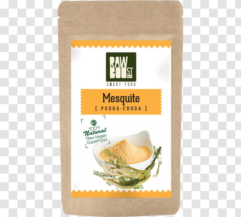 Organic Food Powder Rawboost Smart Srl Superfood Spirulina - Mesquite Transparent PNG
