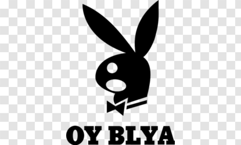 Playboy Mansion Bunny Playmate Logo - Cartoon - Watercolor Transparent PNG