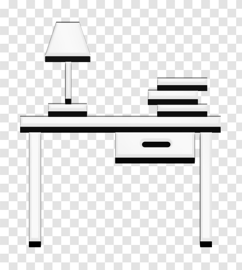 Desk Icon Furniture And Household Icon Interiors Icon Transparent PNG
