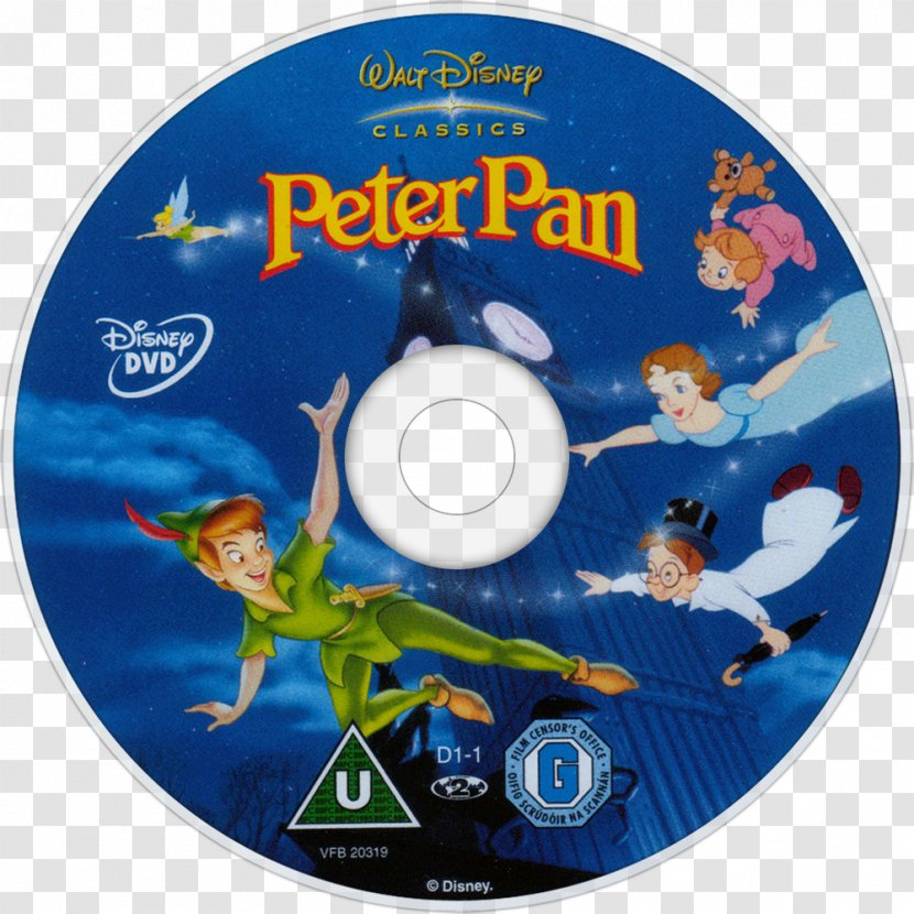 Peter Pan The Jungle Book YouTube DVD Walt Disney Platinum And Diamond Editions - Dvd Transparent PNG