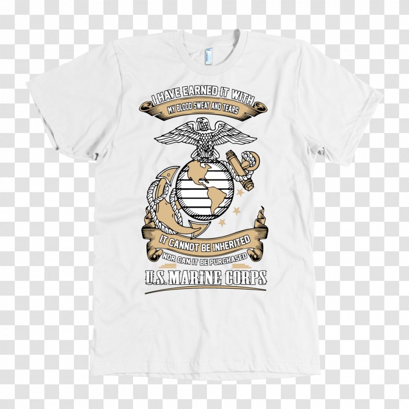 T-shirt Logo Sleeve United States Marine Corps Font - Tablet Computers Transparent PNG