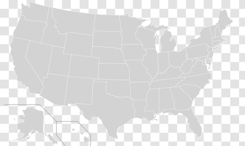 United States Blank Map World Election - Information - Unitedstates Transparent PNG