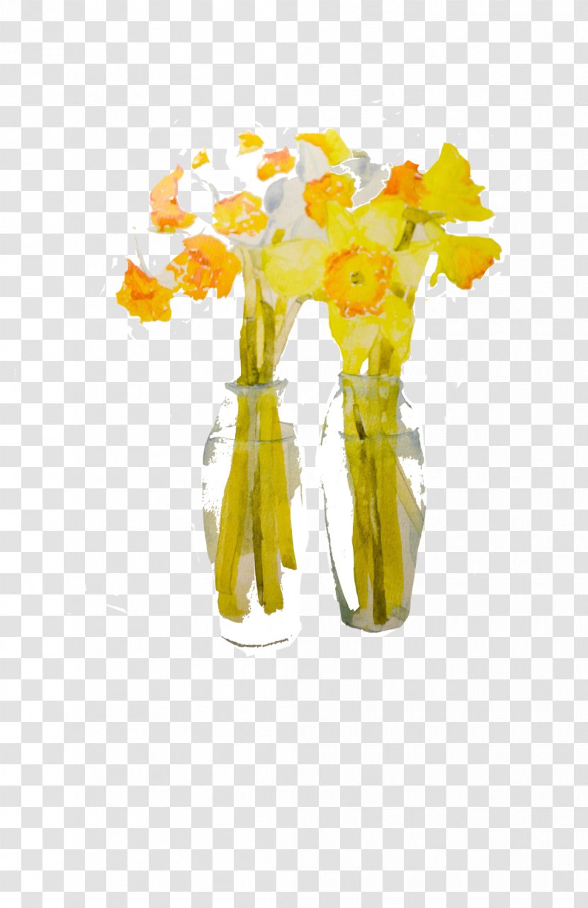 Cut Flowers Floral Design Daffodil Flower Bouquet Transparent PNG