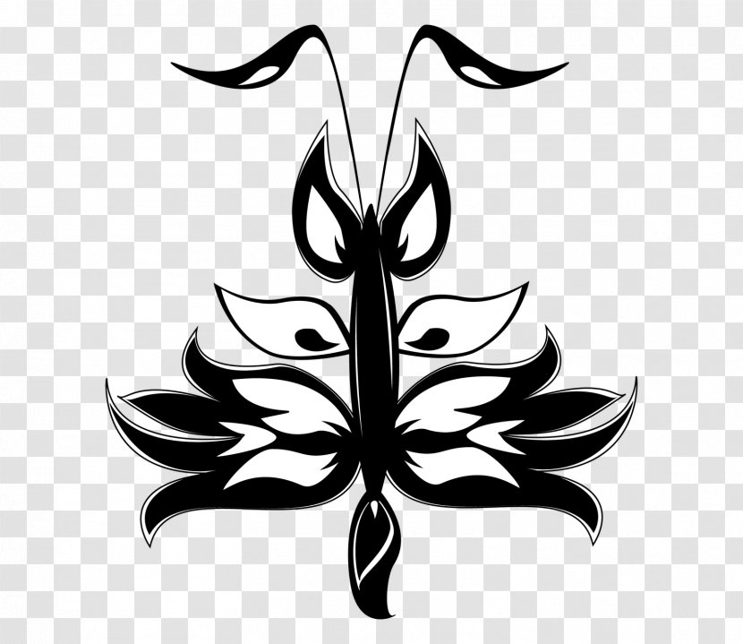 Firefly Flora Clip Art - Black And White - Fire Fly Transparent PNG