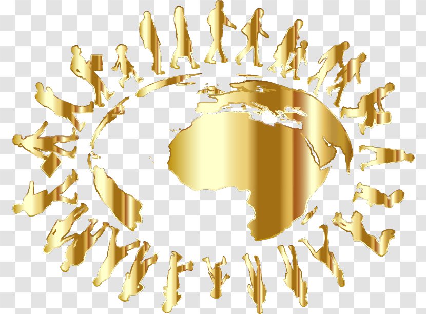 Earth Clip Art - Yellow - Gold Leaf Transparent PNG