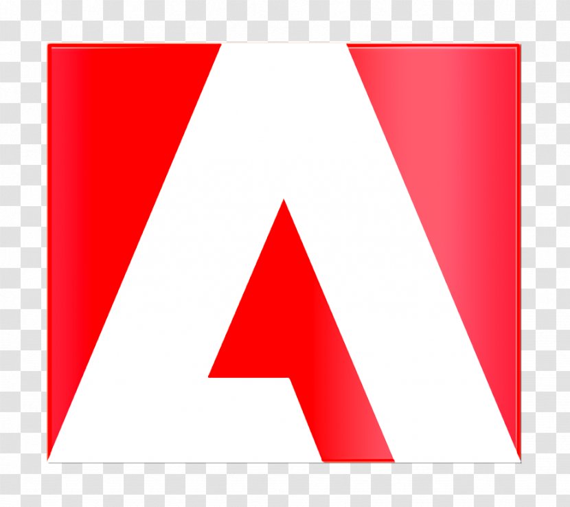 Adobe Icon Apps Software - Logo - Red Flag Transparent PNG