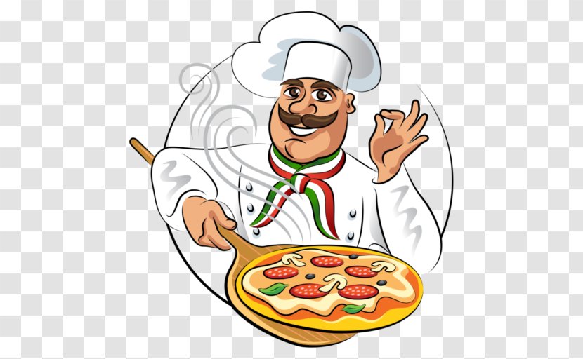 Pizza Italian Cuisine Chef Vector Graphics Clip Art - Meal Transparent PNG