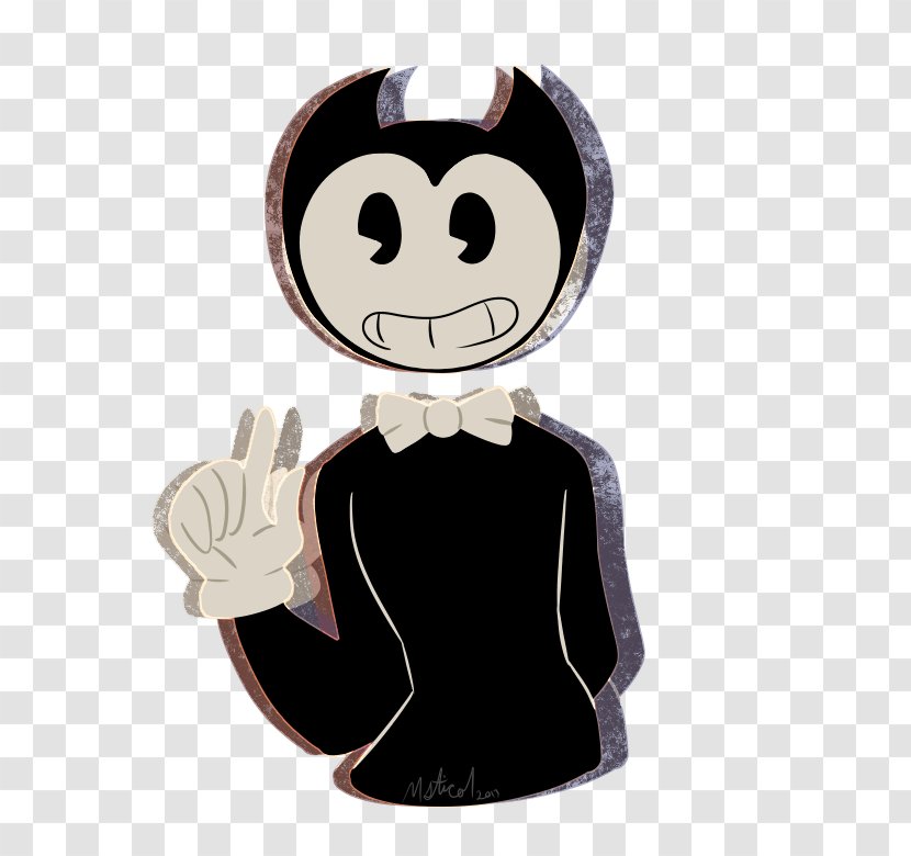 Cartoon Character - Neck - Bendy And The Ink Machine Transparent PNG