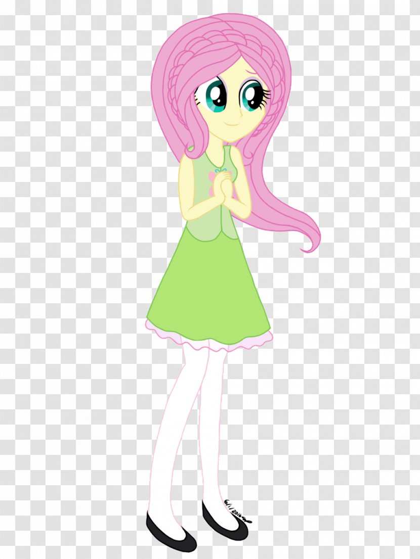 Fluttershy Equestria Girls My Little Pony - Heart Transparent PNG