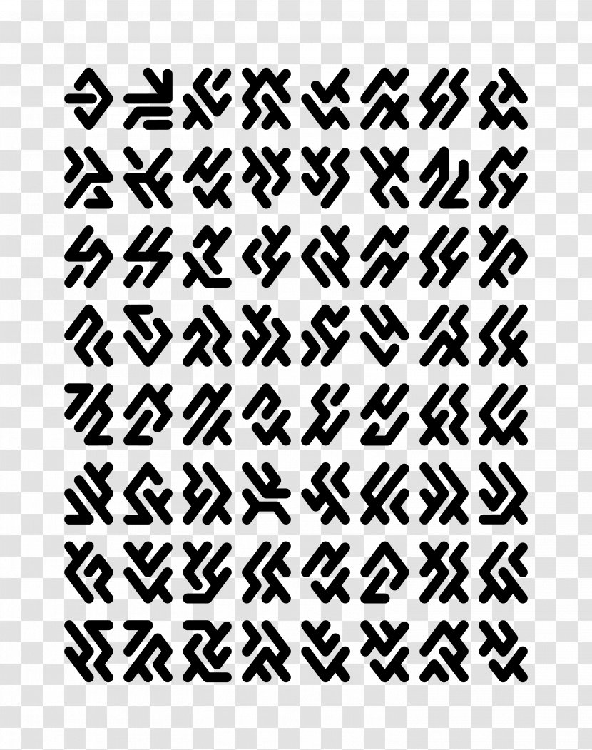 Symbol Alien Language Extraterrestrial Life Alphabet - Futhark Transparent PNG