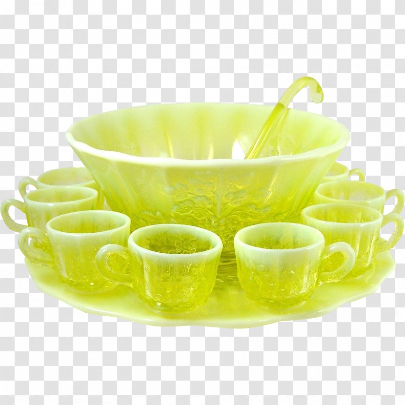 Coffee Cup Tableware Bowl - Yellow - Ladle Transparent PNG