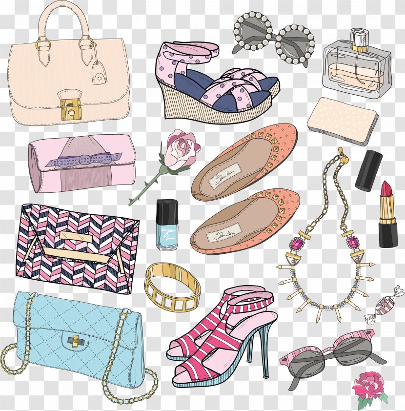 Cosmetics Handbag Stock Photography - Royaltyfree - Ms. Wallet Material Transparent PNG